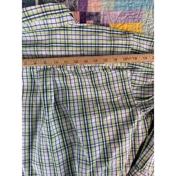 Ariat Pro Series Mens Size Medium Button Front Long Sleeve Shirt Plaid - Picture 10 of 11